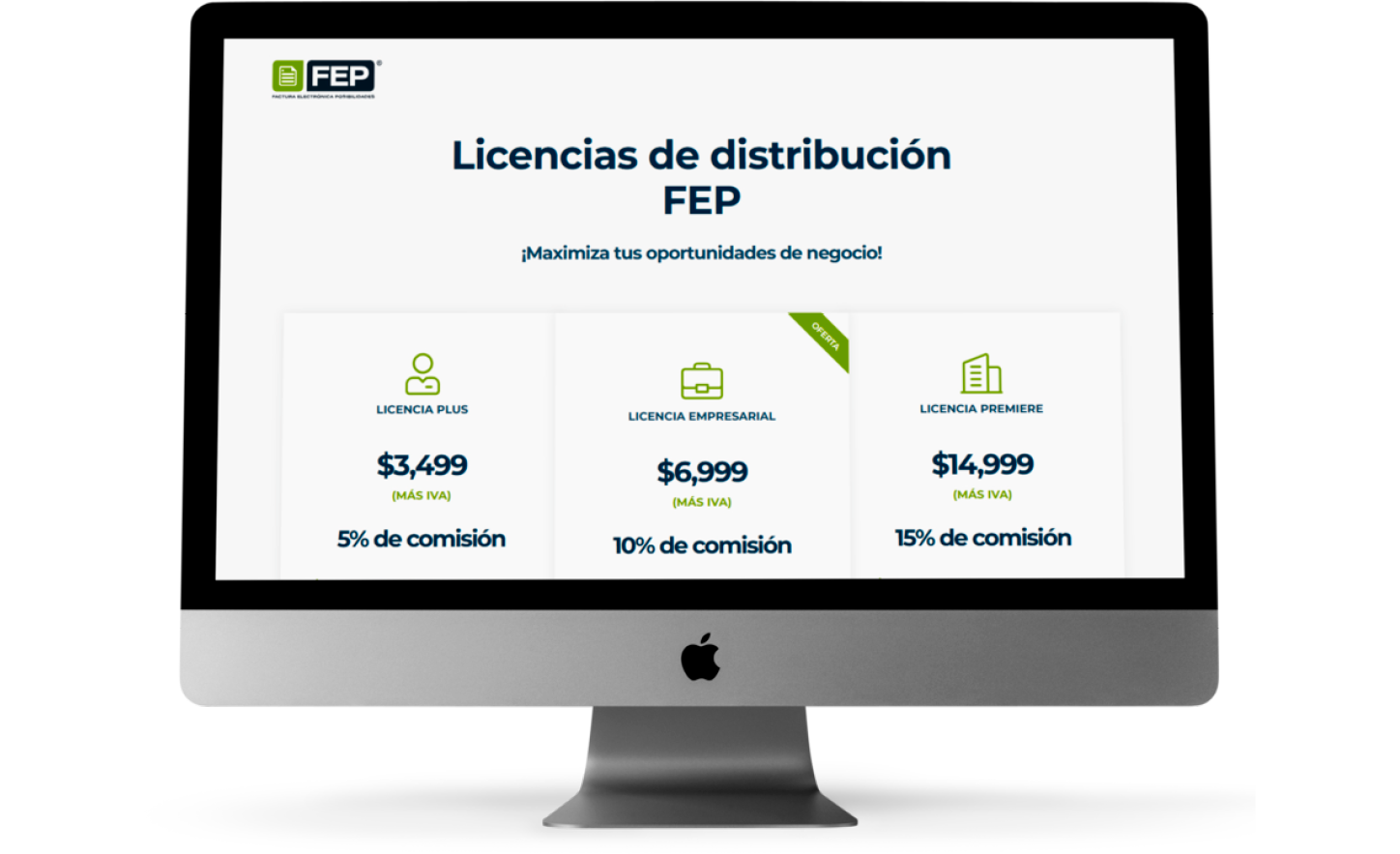 Adquiere tu Licencia de Distribución FEP hoy mismo